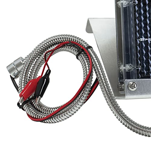 Wildgame Innovations Outdoor Hunting Power Deer Feeder Battery Charger Edrenaline Solar Panel, 6