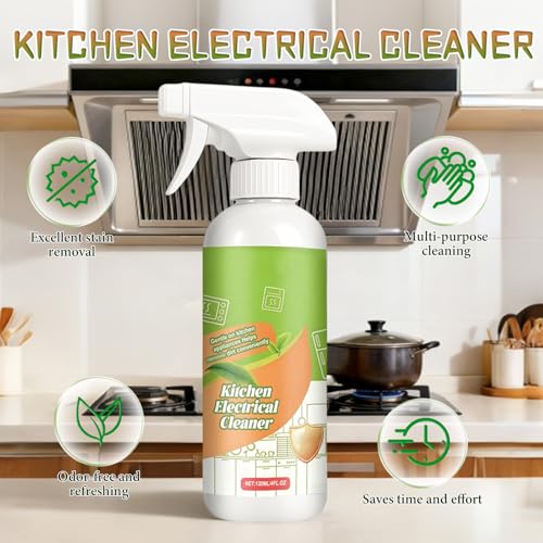 TPTAL Electrolyzed Ion Kitchen Cleaner Spray, Cleanse Kitchen Appliance Cleaner,Multi-purpose Household and Kitchen Cleaning Spray,Natural Formula to Household Appliances(4FL OZ*2PCS) - Thumbnail 3