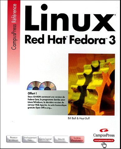 Télécharger Linux RedHat Fedora 3 (+ CD-Rom) Livre eBook France