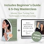 Resonance Tuning Fork for Healing Set – 128Hz, 136.1Hz, 256Hz, 384Hz for Stress & Sleep, Chakra Balance, Mental Focus, Relaxation | Activator + Pouch | Weighted & Unweighted - Image 5