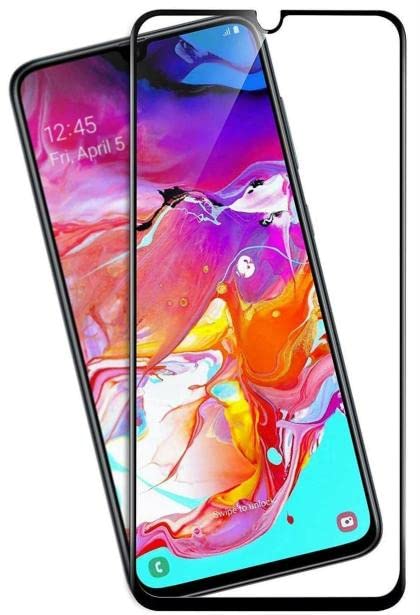 Image of Mr.Shield Top-Notch HD+ Tempered Glass Screen Protector Guard For Samsung Galaxy A70 and A70s, 9H Hardness, Military Grade Protection, Easy Installation kit