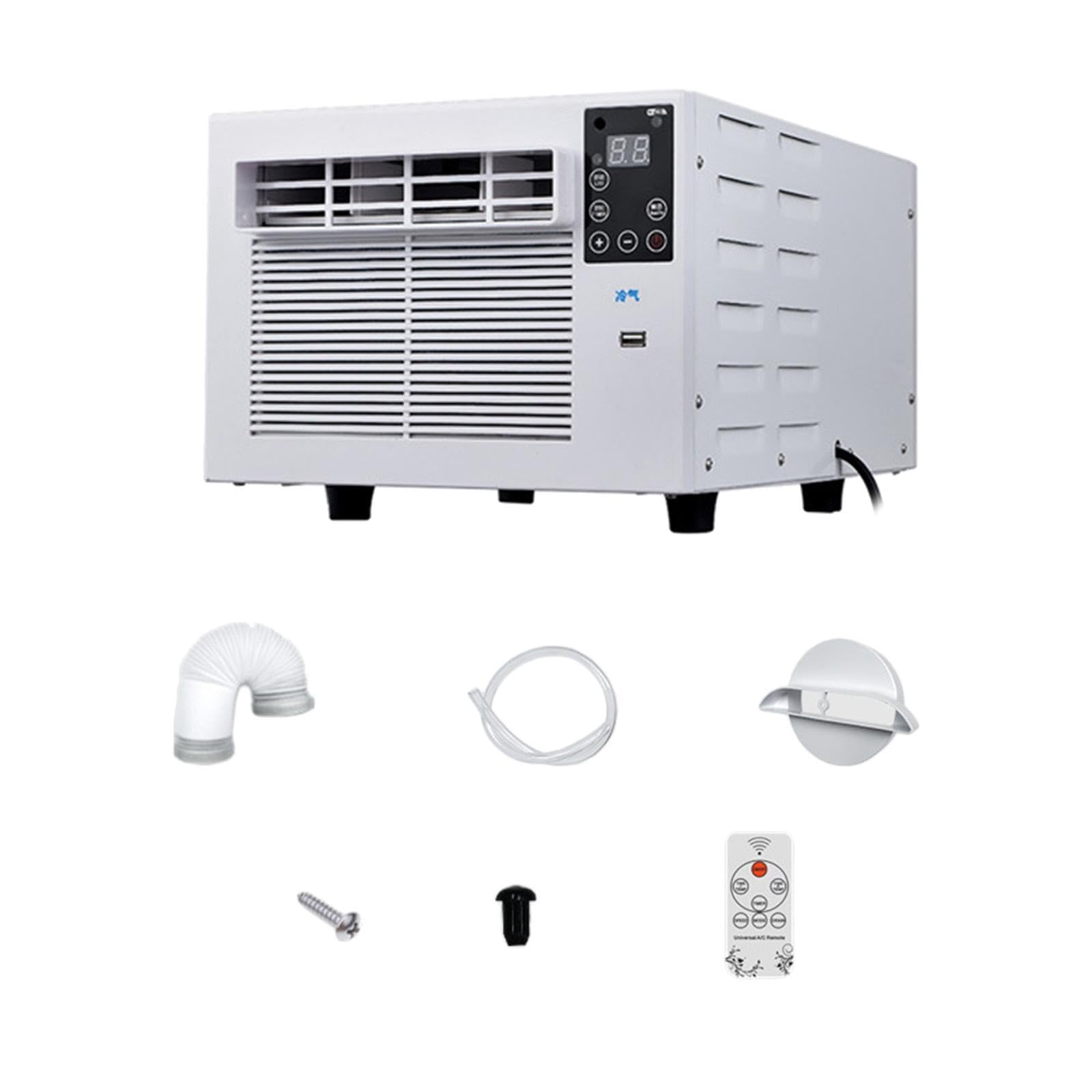 ATORSE® 1881 BTU Portable Air Conditioner Compressor Cooling Conditioner for Dorm RV|Home Items for Living Room, Home & Garden, Home Product, Flower Planters for Home-office-Lawns|