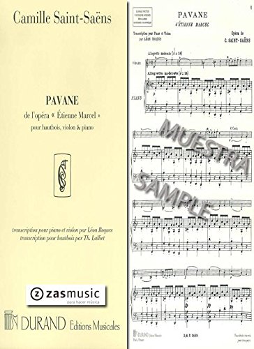 Pavane Etienne Htb-Piano Hautbois