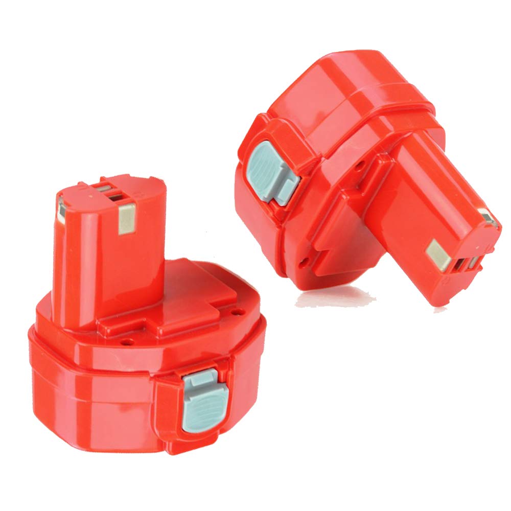 2X PA12 4.0Ah batería de Repuesto Herramienta batería de Repuesto para Makita 12V batería NI-Mh 1220 1222 1233 1234 1235 1235B 1222 1235F Herramienta eléctrica inalámbrica