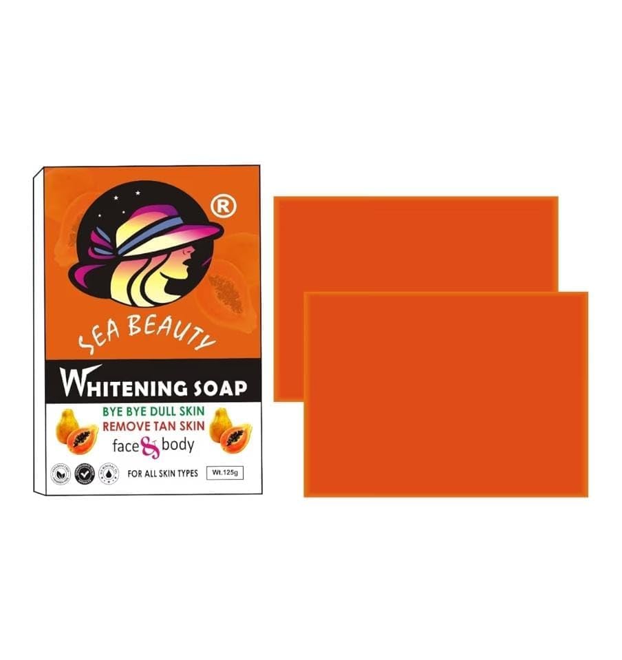 Whitening Soap with Papaya Extract for Face and Body, All Skin Types, 125g Set of 2-picture-22