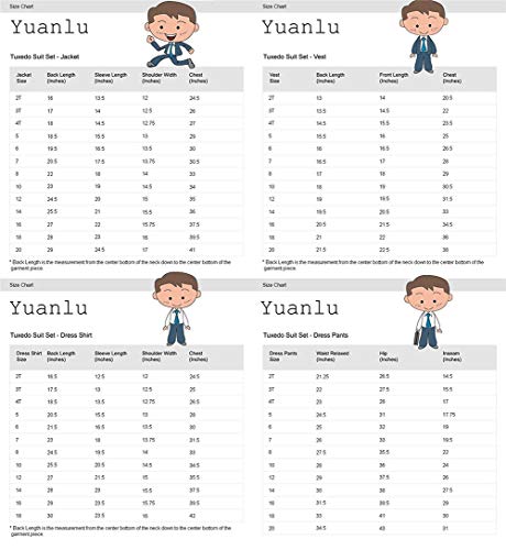 Boys Tuxedo,Kids Tux Toddler Boys Ring Bearer Outfit For Wedding Silm Fit Formal Velvet Suit Royal Blue Size 4 #TOP2