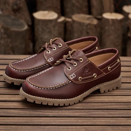 Chaussures classiques de bateau homme souples pour éviter les ampoules