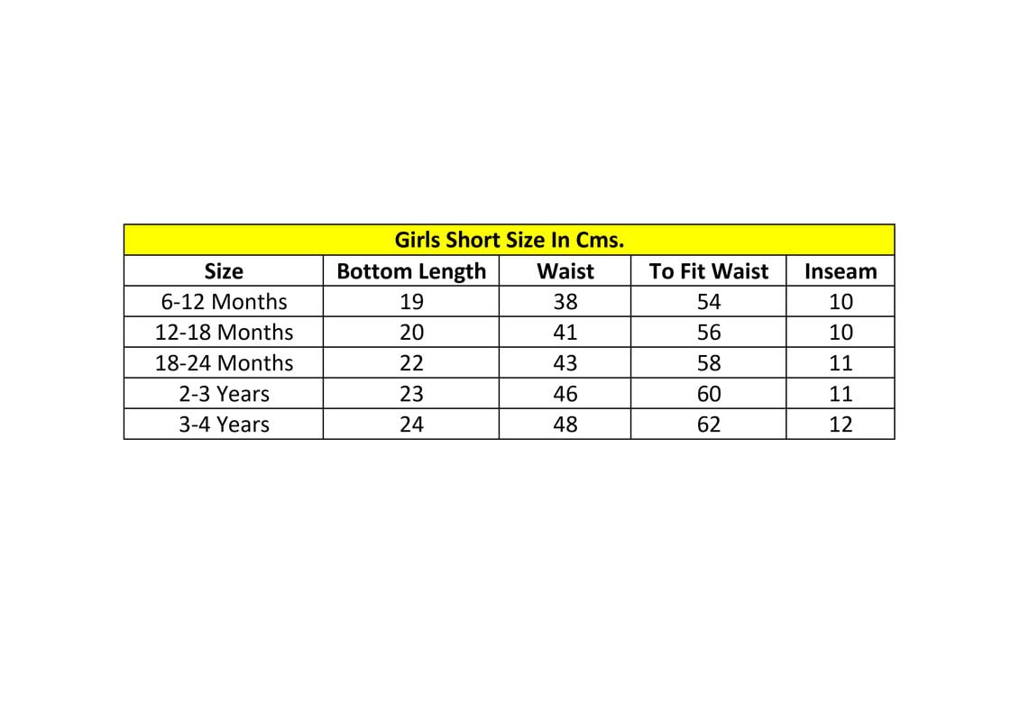 BUMZEE Girls Cotton Above Knee Length Shorts Pack of 2 (Peb10436441)