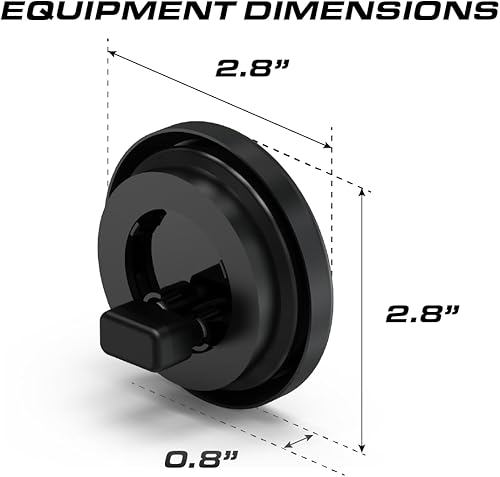 Miniatura 2 de Feniex Luces LED DOT de la serie de camiones (ámbar, marcador redondo de 2")