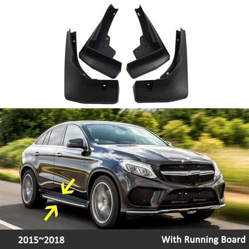 Guardabarros para Benz GLE Coupé C292 2015-2018 y accesorios de repuesto 2