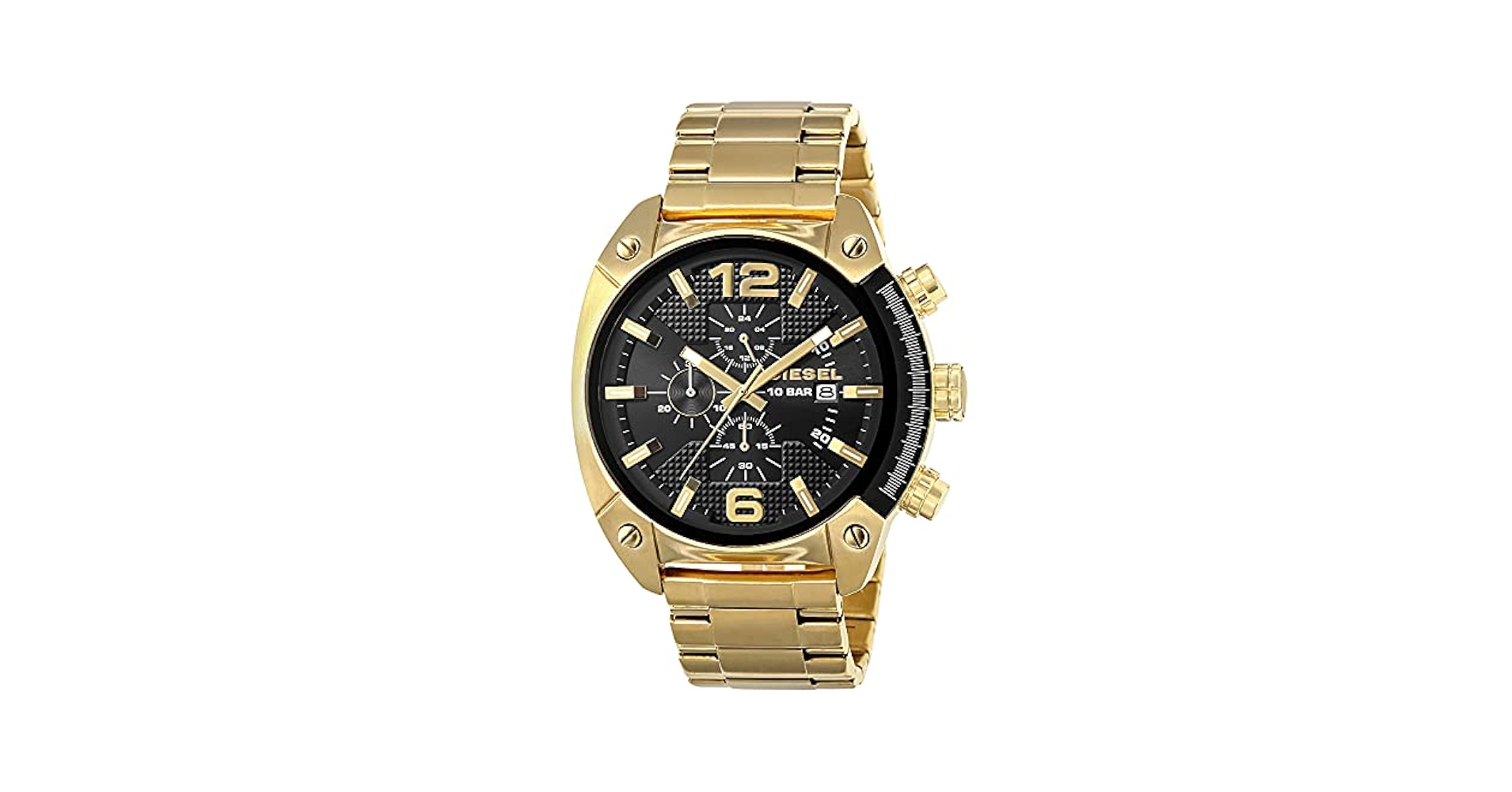 【稼働品】DIESEL ディーゼル 腕時計 DZ4342 クロノグラフ ゴールド DIESEL ポイント最大6倍 ディーゼル 時計 腕時計 クロノグラフ