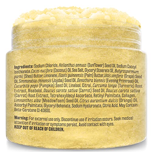 M3 Naturals TURMERIC SCRUB Exfoliating Body Scrub Turmeric Body Scrub And Skin Exfoliator thumb #2