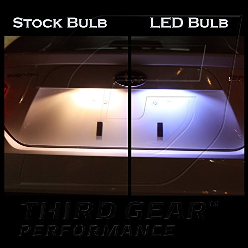 Tgp T10 White 9 Led Smd License Plate Wedge Light Bulbs Pair 2005-2012 Compatible With Scion Tc #TOP5