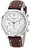 Baume & Mercier Men's 10000 Capeland Silver Chronograph Dial Watch