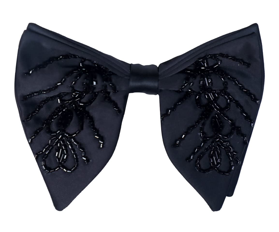 krawatte Men’s Pre-Tied Designer Micro Silk Butterfly Bow Tie (DB-19)-picture-29