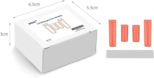 Miniatura 7 de Extensor de pierna larga tren de aterrizaje para FIMI X8 Mini Drone Increase 2CM Altura Protector de pie Soporte Gimbal Guard Accesorio (Color  Tren