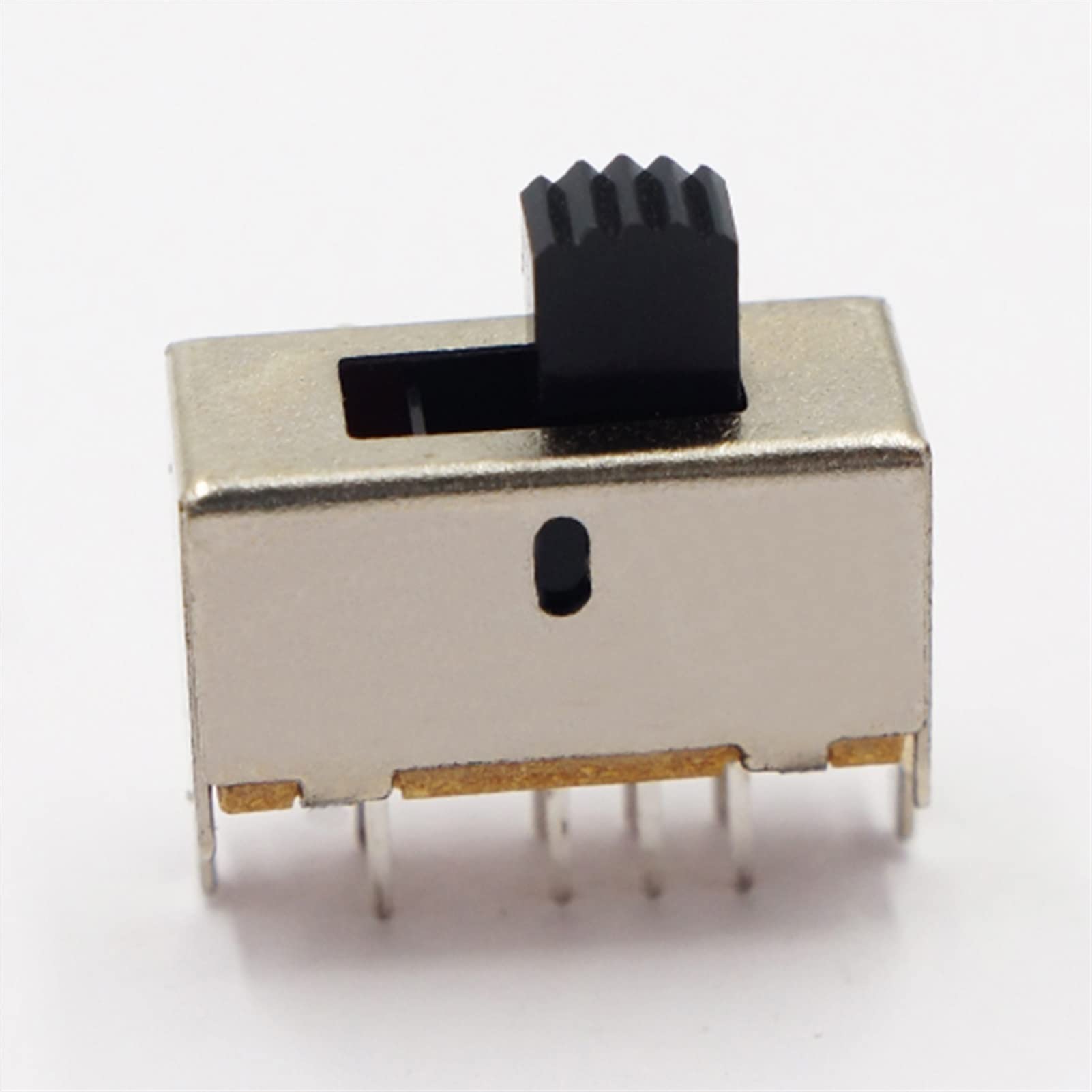 Interruttore a Scorrimento 100PCS Micro Mini Interruttore a levetta Pulsante 8 Pin 3 Posizione 2P3T Interruttore a levetta Doppio Interruttore a Scorrimento Verticale
