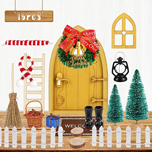 Juego De Accesorios En Miniatura Para Casa De Muñecas, 13 Piezas, Accesorios De Gnomo Para Navidad, Muebles Con Tarjetas De Felicitación, Accesorios En Miniatura Para Decoración Navideña, Bricolaje