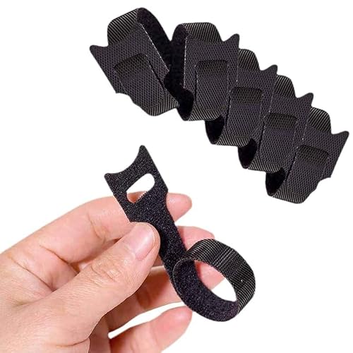 34pcs Cord Management Organizer Kit, Reusable Cable Ties Wire Organizer Set with Self-Adhesive Cable Clips for Desk Computer TV Home Office — view 4