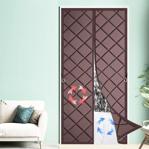 RbgJ[e fMȃhAJ[e ŕ܂ ~ ۉ hԎd؂J[etȒPhChRbgJ[e }OlbgJ[e hAp }-Brown A|| 80x180cm(31x70inch)