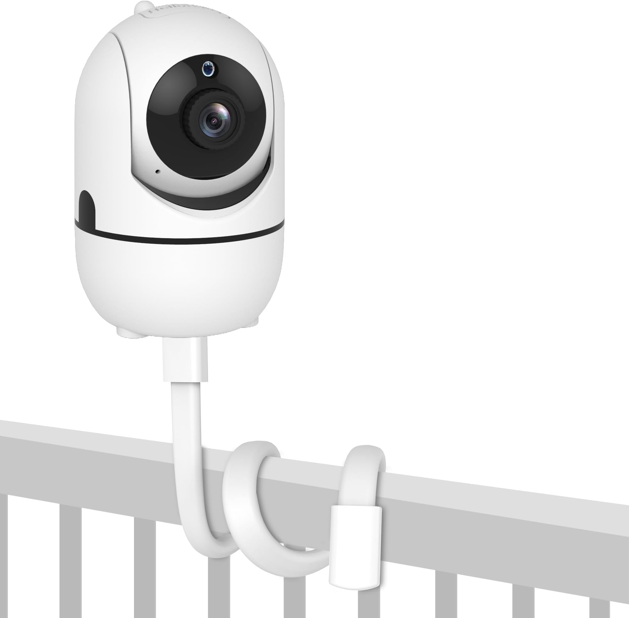 Baby Monitor Mount for HB6550/ HB65/ HB6339/ HB40/ HB6081/VTimes/OKAIDI/Firskids/iFamily/UKSUP/ANMEATE SM935E, Universal Baby Camera Holder, Baby Monitors Holder for Crib Baby Camera Stand