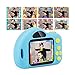 Kids Camera, Digital Video Camera Children Creative DIY Camcorder with Rechargeable Battery Birthday/Christmas/New Year Toy Gifts for 3 4 5 6 7 8 9 10 Year Old Girls with 32GB SD Card (Blue)