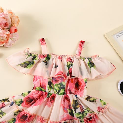 VINUOKER Toddler Baby Girls Dress Spring Summer Dresses Party Dress3