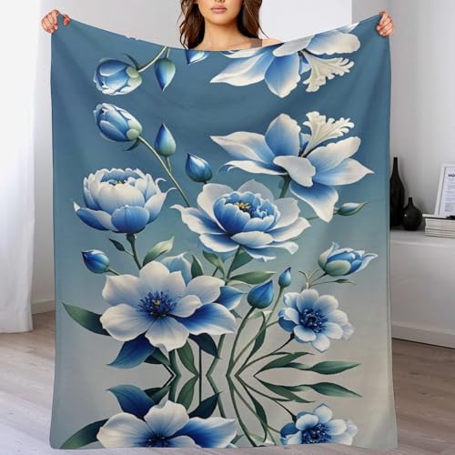 Couverture florale en flanelle, le cadeau super confortable idéal - 8