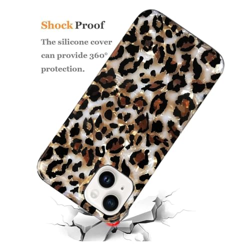 Coque iPhone 14 Plus léopard : protégez votre écran 6,7" contre les rayures - 7