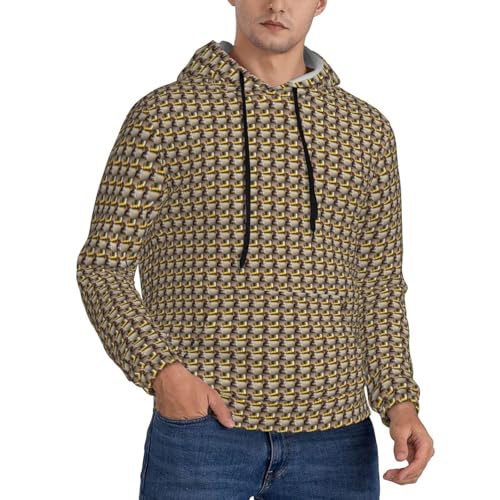 Sweat à capuche homme imprimé chihuahua pull sport décontracté toutes saisons