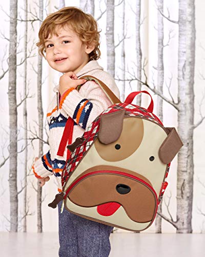 Skip Hop Mochila infantil, zoológico pré-escolar de 3 a 4 anos, buldogue
