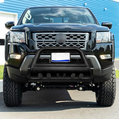 Image of MAXDOM Bull Bar Fits For Nissan Frontier Pickup Truck Black (22-24 Models, Black)