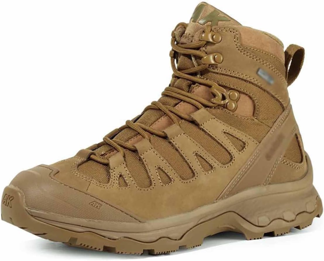 CLSQLXYJZC Men's Military Tactical Boots, Lightweight Military Boots Tactical Boots for Men Outdoor Boots Durable Boots Combat Boots Breathable Jungle Desert Boots