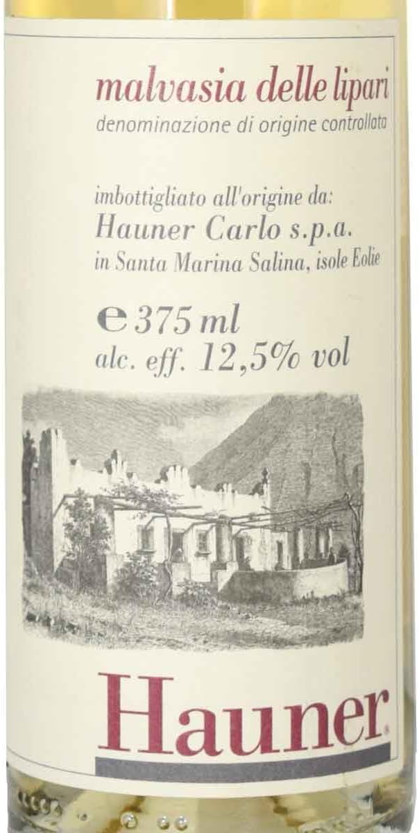 ［2021］［ハーフボトル］［甘口］ ハウナー マルヴァジア・デッレ・リーパリ 375ml イタリア・シチリア州