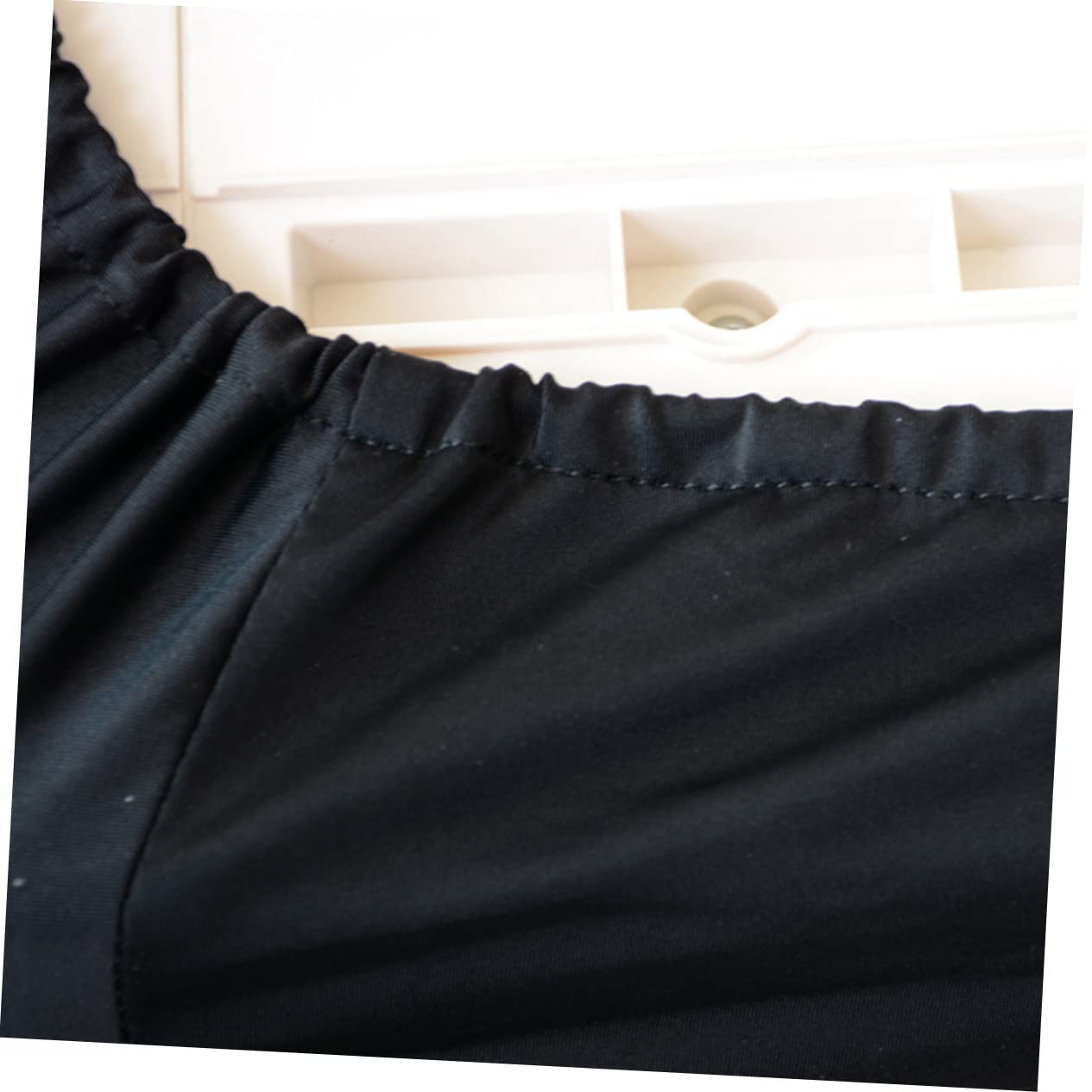 HANABASS Key Elastic Keyboard Cover Durable Protective Cover for Electric Piano Cover for Pianos Convenient Drawstring Design Black