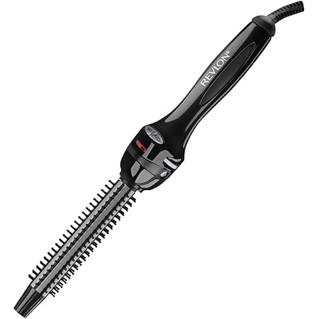 REVLON Perfect Heat Ceramic Curling Iron Brush, 3/4 inch