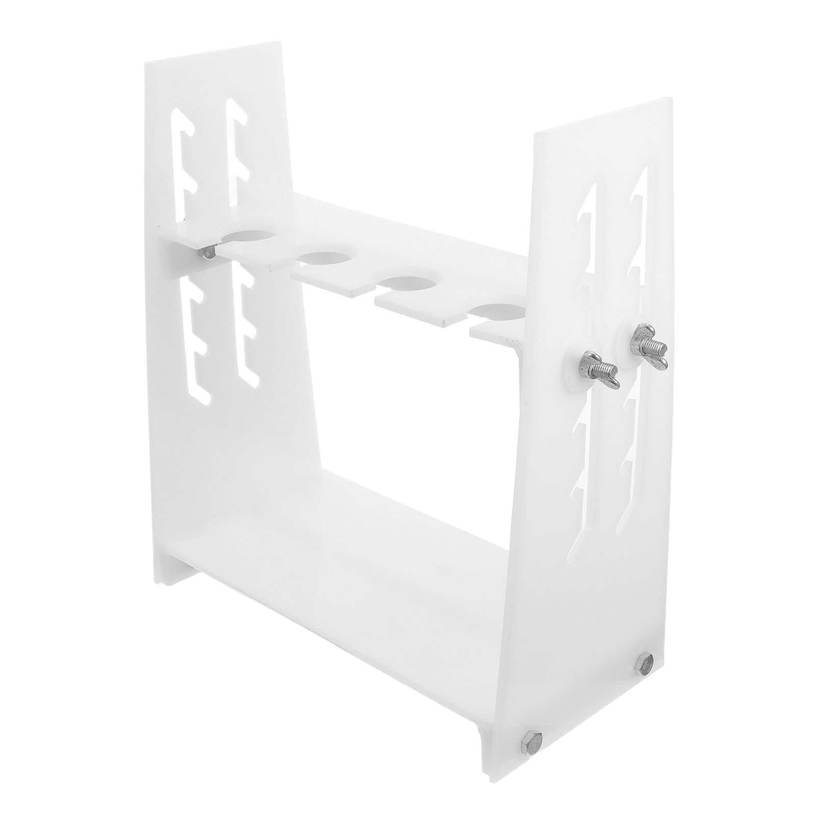 Soporte para Embudo de Altura Ajustable 4 Orificios para Laboratorio