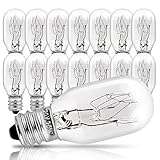 UNILAMP Salt Lamp Bulbs, Dimmable Brightness Light Bulbs, 25 Watt E12 Small Base, Himalayan Salt...