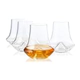 LEMONSODA Whiskey Snifter Glasses - 8.5 oz Set of 4 - Old Fashioned Glasses for Bourbon, Brandy, Cognac - Premium Gift Packaging - Liquor Tasting Glasses