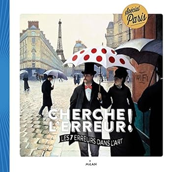 Paperback Cherche l'erreur ! Les 7 dans l'art - Paris [French] Book