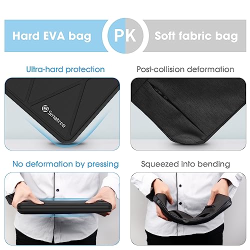 Smatree 15 Inch Hard Laptop Case for Dell XPS 15 9530 9520 9510, Notebook Carrying Bag with Shockproof Protection - Image 4