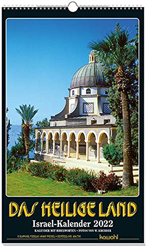 Das Heilige Land 2022: Israel-Kalender : Krebber, Willi: Amazon.de: Bücher
