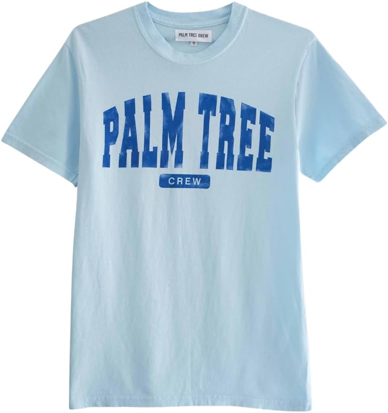 Palm Tree Crew Vintage Tee XX-Large Lt Blue