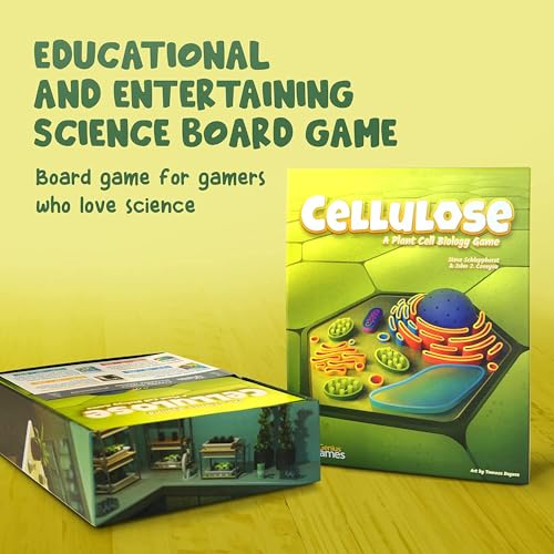 Cellulose: A Plant Cell Biology Game | MENSA Recommended Strategic & Entertaining Game to Learn Photosynthesis, DNA & Biochemistry | Educational STEM Board Game for Families, Students & Teachers - Image 6