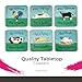 Pimpernel French Barnyard Coasters, Set of 4 (4