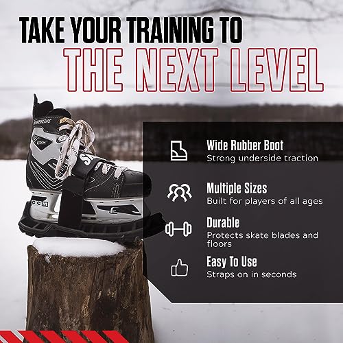 Skaboots Walkable Hockey Skate Guards - Large - Fits Skate Sizes 5-9.5, Max Blade Length 11.25" by Skaboots - Image 5