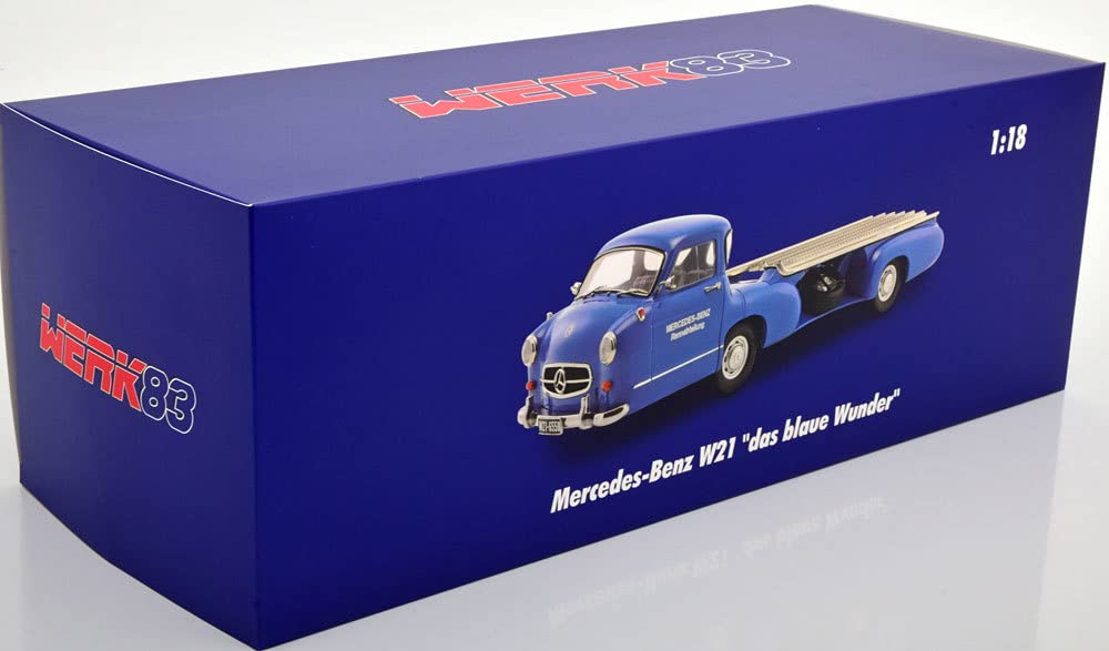 Amazon.co.jp: Werk83 1/18 Mercedes Benz Renntransporter Blaue
