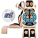 LZQBD JINGZENGQIANG Back Massagegerät Electric Shiatsu Massage Stühle Sitzkissen mit Wärme und vibrierendem, tiefem Kneten for vollständige Rückseite, Bein und Gesäß, for Home Office Chair Gebrauch