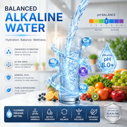 Image of D'PHYLTER Alkaline RO Water Purifier Filter for Home, 9L, Titanium Gold | 8-stage RO+UV+UF, TDS controller, copper & alkaline minerals, 9L tank, for borewell tanker & municipal water to 2000 PPM
