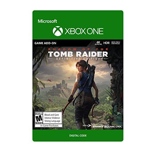 Shadow of the Tomb Raider: Definitive Edition Extra Content - [Xbox One Digital Code]